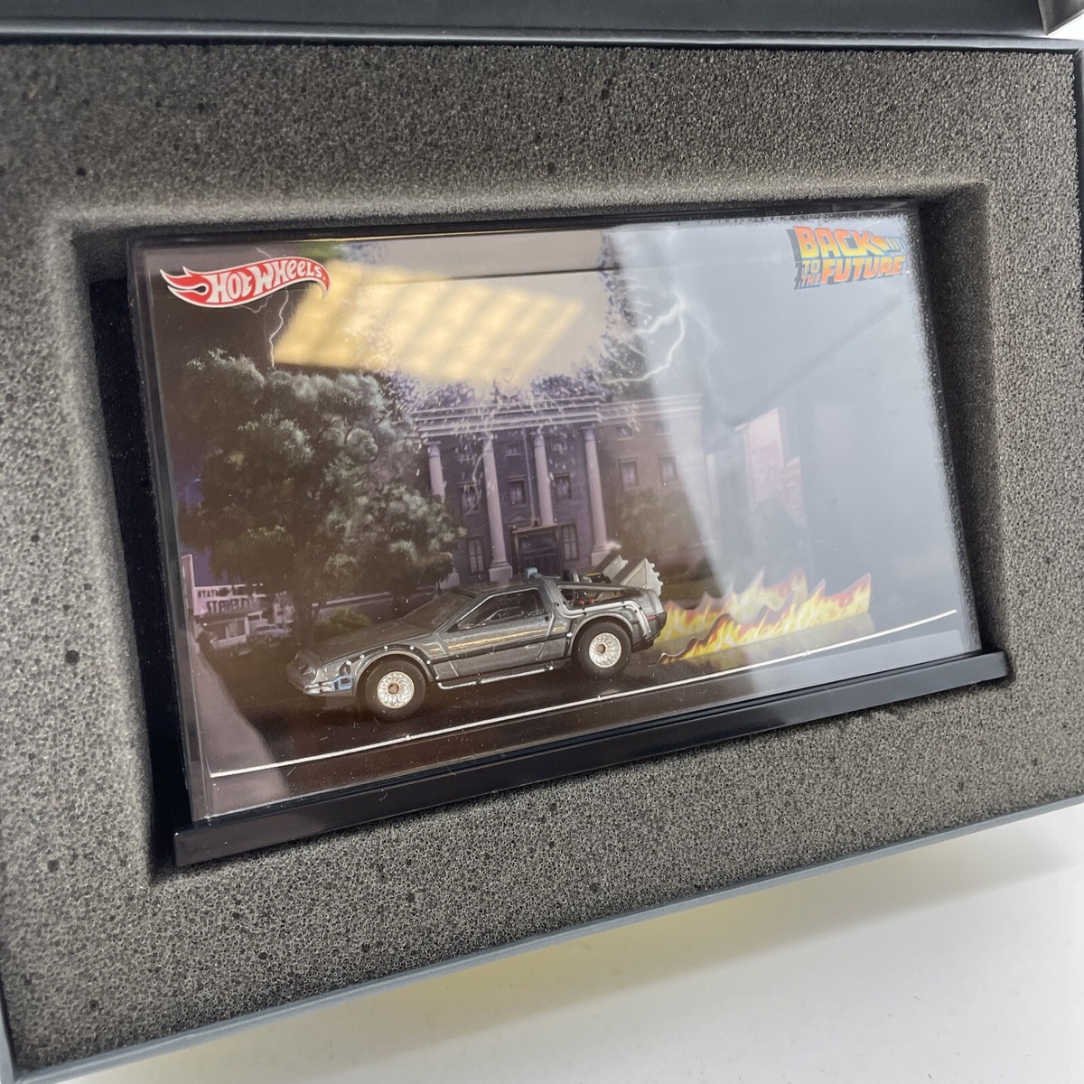 HOT WHEELS 2011 SDCC BACK TO THE FUTURE DELOREAN Plutonium Case