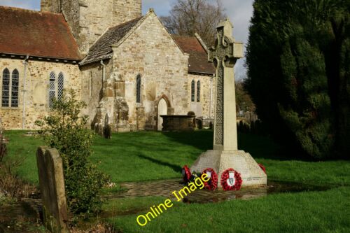 Photo 12x8 St.Giles at Horsted Keynes, Sussex Pretty country church, with  c2014 - Afbeelding 1 van 1