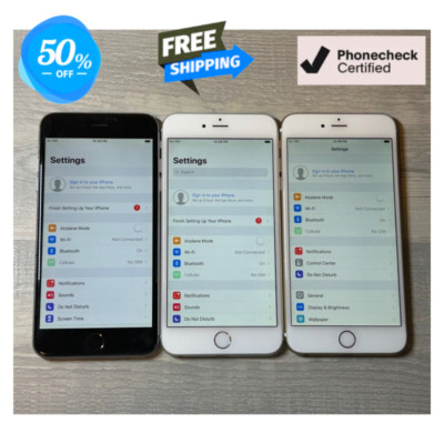 Apple iPhone 6 Plus 16GB 64GB GSM Unlocked CDMA Verizon Pristine Condition 4G