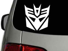 TRANSFORMERS DECEPTICON Vinyl Decal Car Wall Truck Sticker CHOOSE SIZE COLOR