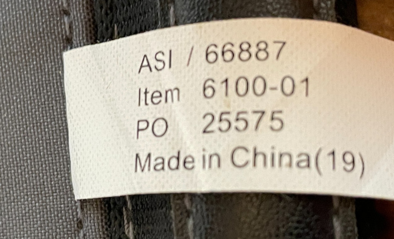 LEEDS Faux Leather Black Padded Portfolio ~ Embossed Logo ~ Item #6100-01