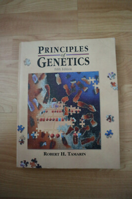 Principles of Genetics 5th von Tamarin, R.H. auf Englisch Sehr Gut!!!
