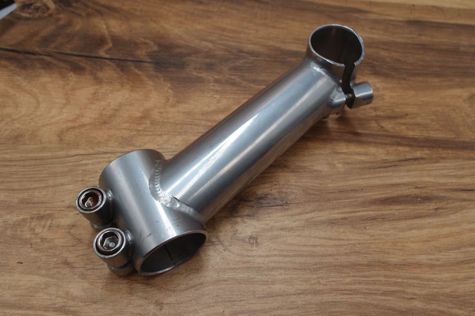 MTB de los años 90 vástago delantero CRMO acero 1 1/8 pulgada de bicicleta Grisley 12 cm de longitud Foto 3 de 4