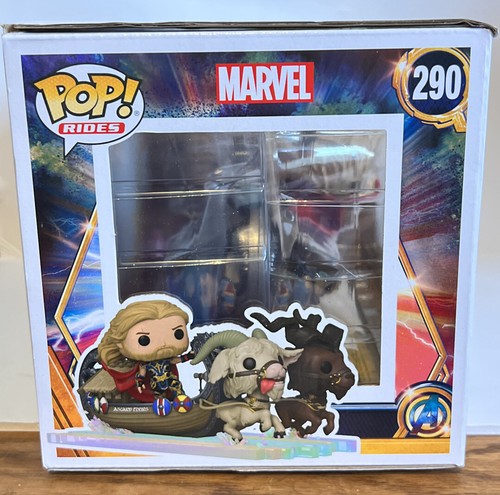 Funko Pop! Rides Super Deluxe: Marvel's Thor: Love and Thunder - The Goat Boat - Imagen 4 de 6