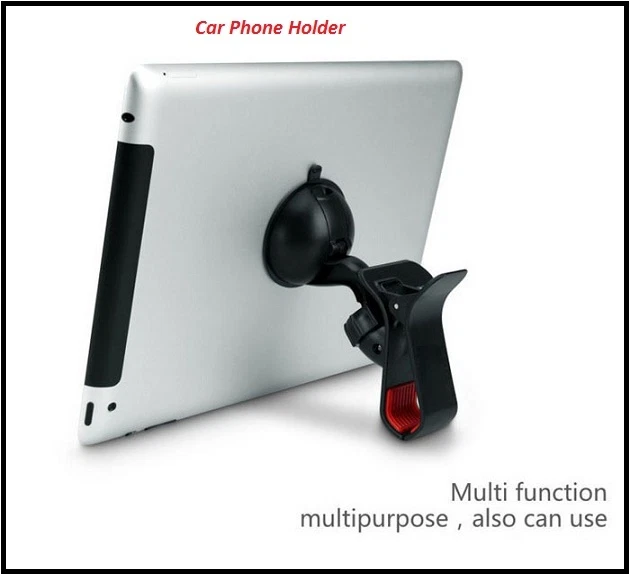 车载支架 挡风玻璃 黑色支架 支架 通用 Poweradd 适用于手机 — 第 3/4 张图片