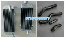 L&R Aluminum Radiator + Black Hose For 2010-2011 Yamaha WR450F WRF450 WR450