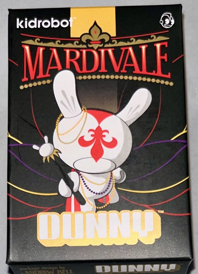 Kidrobot Mardivale Serie 3 KING AB Dunny Andrew Bell Vinilo Figura Escriba R2 Foto 4 de 4