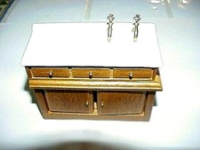 Doll House Vintage Kitchen Sink
