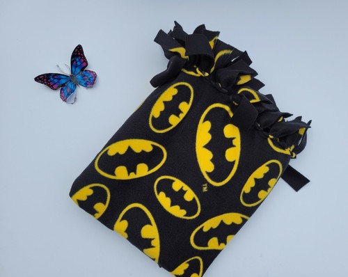 Kids toddler lovely Batman Logo blanket Fleece, No Sew , No Tie Blanket, 36/56 - Picture 7 of 8