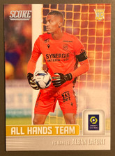 ALBAN LAFONT 2022-23 PANINI SCORE LEAGUE 1 ALL HANDS TEAM ROOKIE