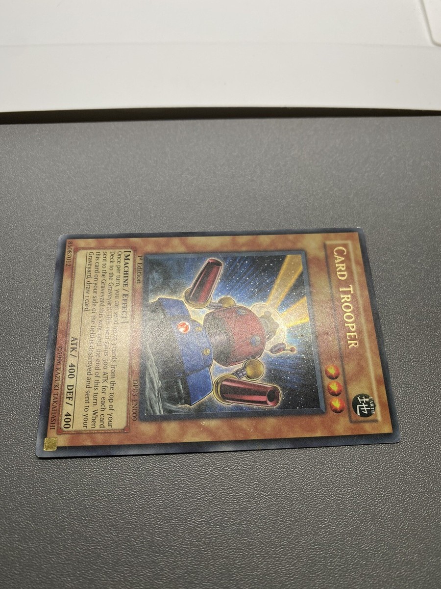 collectors rare card trooper Amazon.com: Yu-Gi-Oh! - Card Trooper - BLRR-EN053 - Secret Rare - 1st  Edition