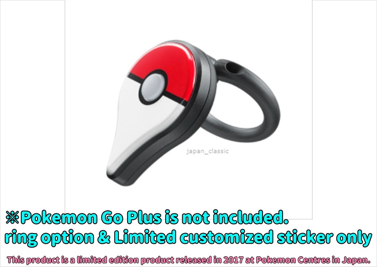 Pokemon GO Plus exclusive Ring option with customized