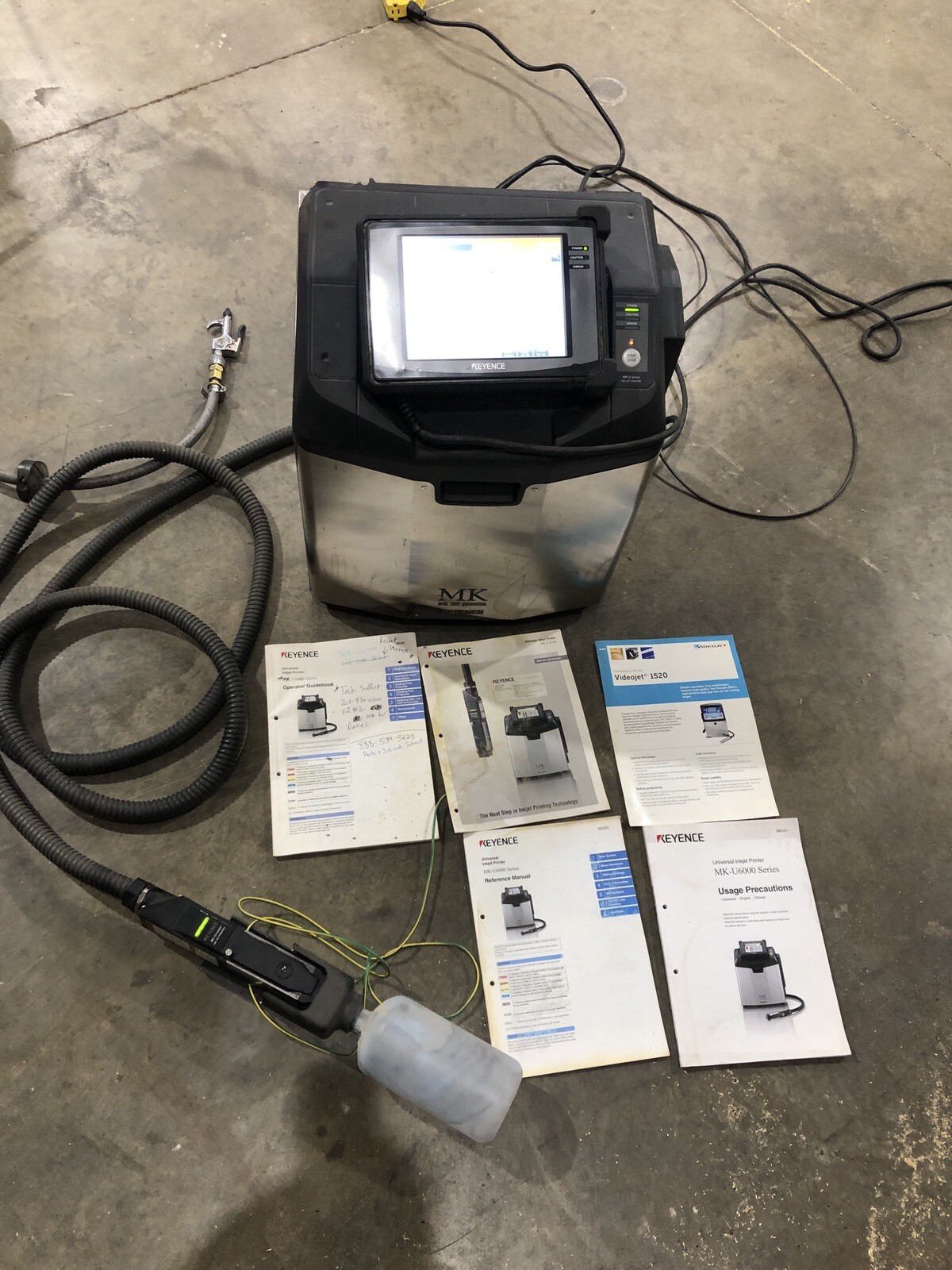 Keyence MKU6000 MKU6000 Continous Inkjet Printer eBay