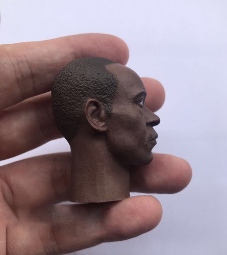 James Rhodes Head Model 1/6 Don Cheadle War Machine Head Carved DIY 12'' HT Acti - 第 9/10 張圖片