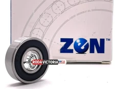 ZEN 6001-2RS DEEP GROOVE BALL BEARING, RUBBER SEALED 12x28x8mm