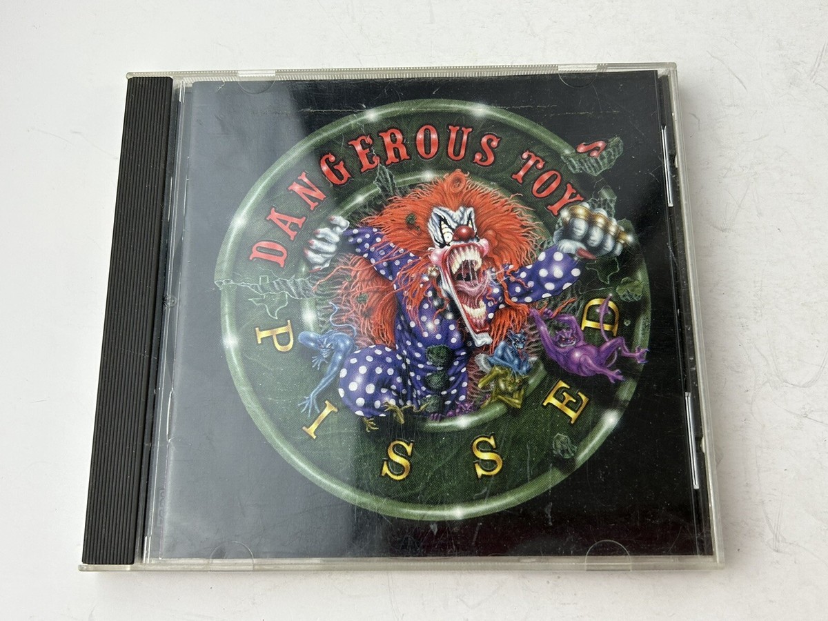 DANGEROUS TOYS Pissed CD Scott Dalhover Stage Used Guitar Pick