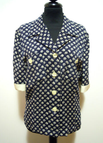 LUISA SPANIARDS Women's Silk Rayon Silk Woman Shirt Sz.M - 44 - Picture 1 of 4