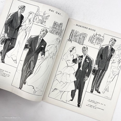 L'Homme, no 123 Feb 1954 - RARE Vintage Mid-Century French Menswear Magazine - - Picture 2 of 6