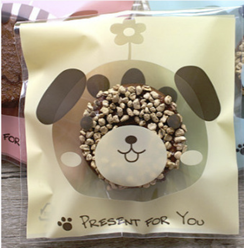 100pcs Self Adhesive Plastic Cookie Bag Candy Gift Packaging Birthday Bags Valen - Picture 30 of 50