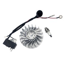 Chainsaw Ignition Coil & Flywheel & Spark Plug Kit Replacement For Stihl MS361