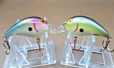 2 Bomber Square A. crankbaits 1 Silver Scales...