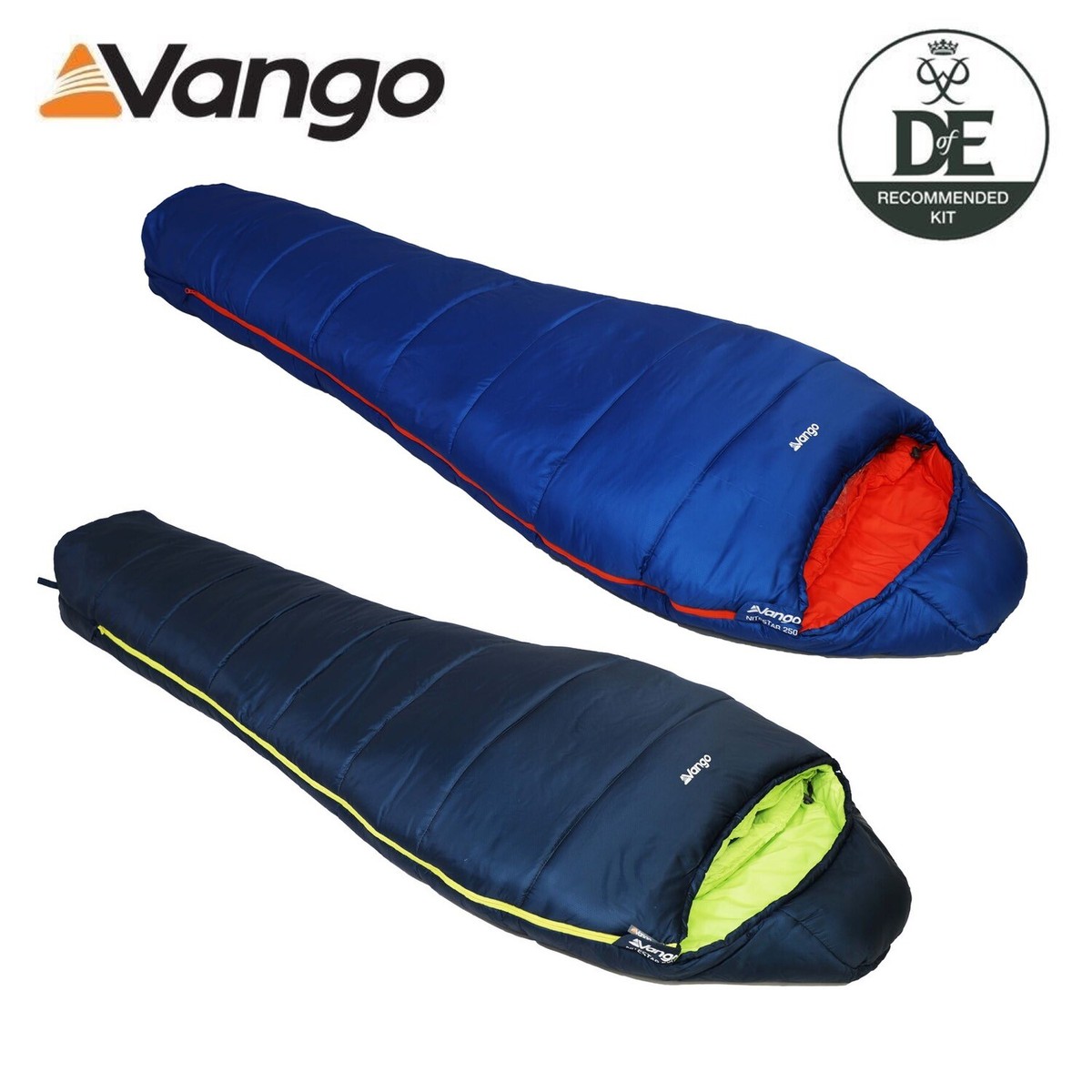 Vango Nitestar Alpha 250 Sleeping Bag DofE Camping NEW 2025 MODEL
