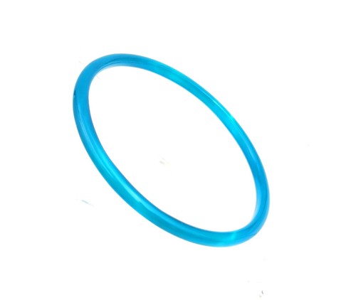 Multicolor Natural Ice Chalcedony Agate Jade Thin Round Women Bangle Bracelet - Picture 25 of 61