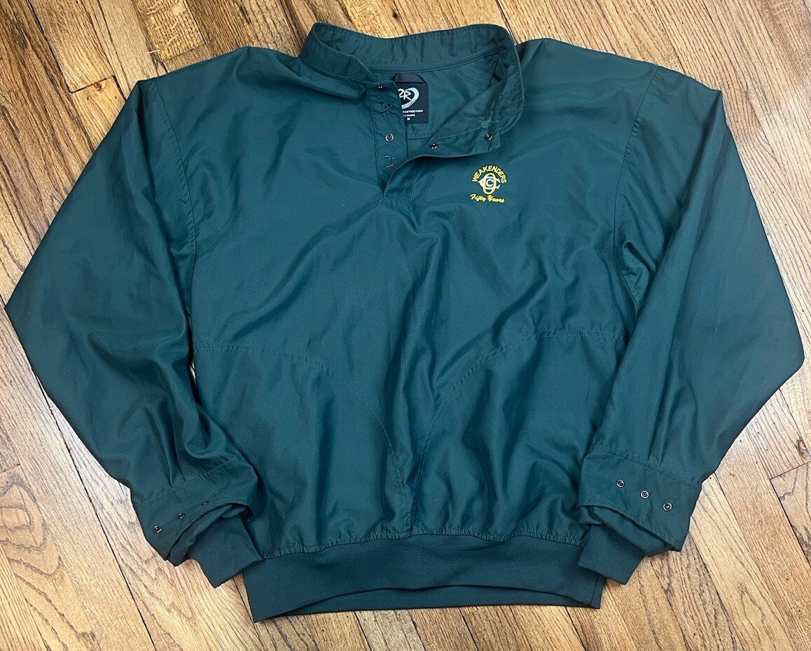 Zero Restriction Pullover Jacket Green Oakmont Co… - image 1