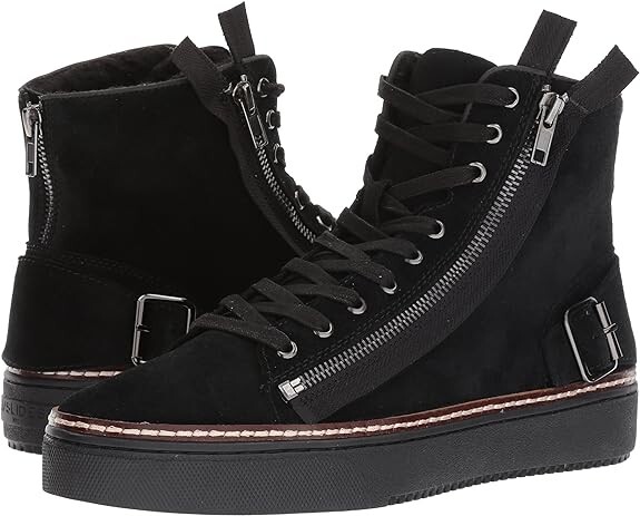 JSlides Wade Black Suede Mens Sneaker J/SLIDES NYC, SZ 9M | eBay display picture 1