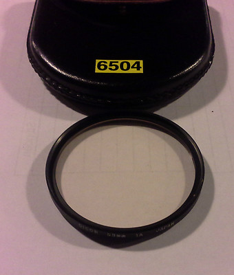 Sicor Sky 1A   Filter M55  55 mm  im Leder Etui (6504)