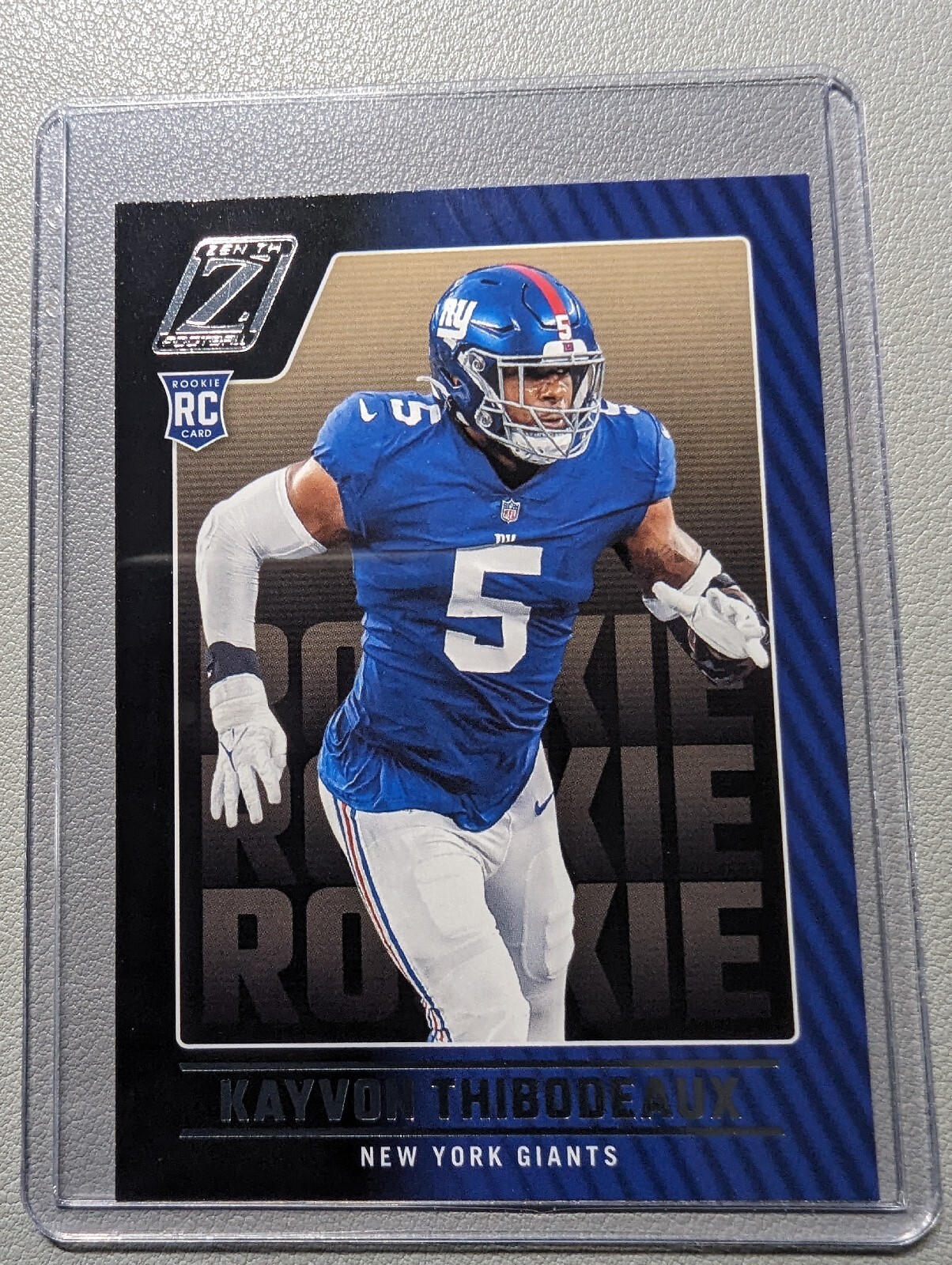 2022 Panini Zenith Football Kayvon Thibodeaux Rookie Card NY Giants #150