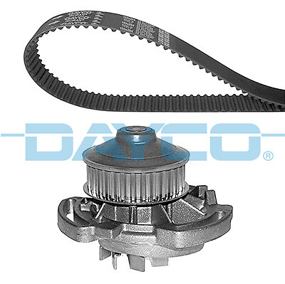 Dayco KTBWP7180 Water Pump & Timing Belt Set For VW-image