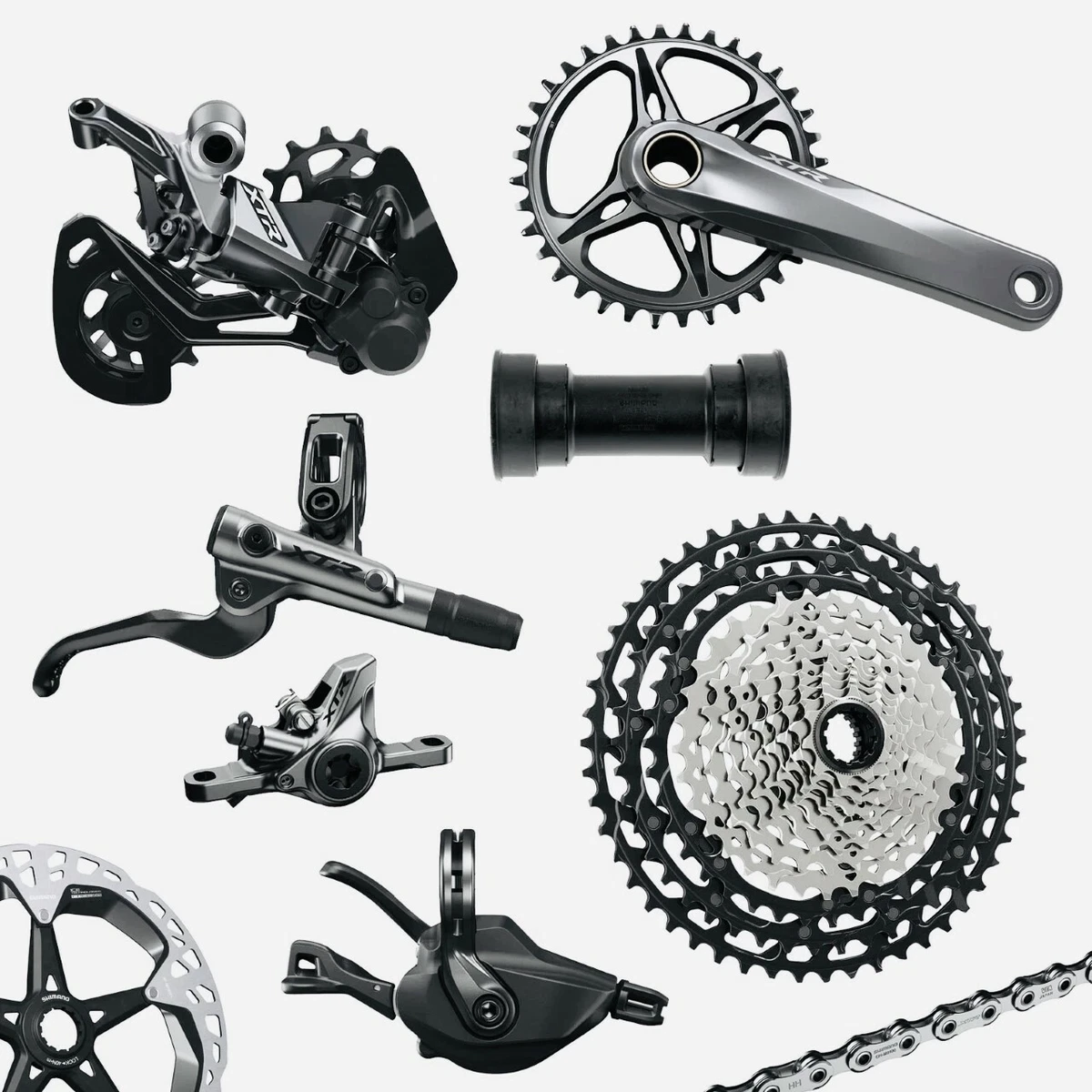 Group Set Bike MTB Shimano XTR M9100 1x12 S Mountain Bike Groupset