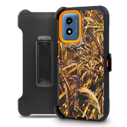 For Motorola Moto G Play 2024 Defender Case Cover+ Holster Clip Built in Screen - Picture 36 of 92