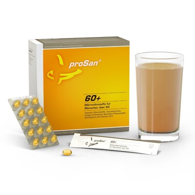 proSan 60+ | Komplette Nahrungsergänzung für Senioren über 60 | Fit bleiben