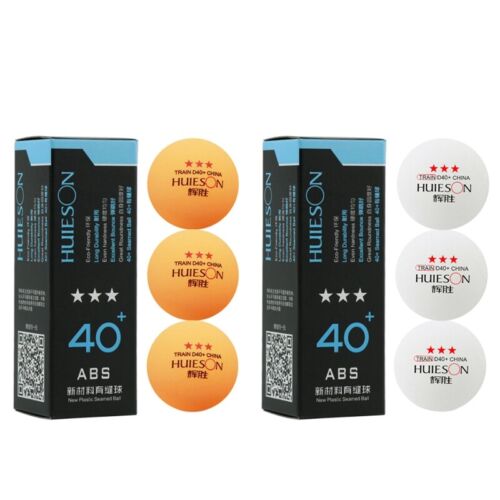 ping pong Balls 3-Star 40+ Table Tennis Balls High-Performance ABS Training Ball - Picture 1 of 12