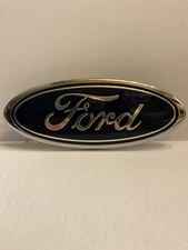 BLUE & CHROME 2005-2014 Ford F150 FRONT GRILLE/ TAILGATE 9 inch Oval Emblem 1PC