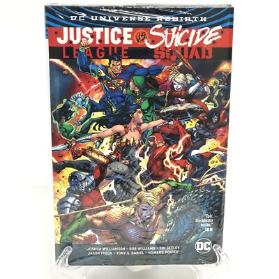 Justice League vs Suicide Squad DC Comics Rebirth Hardcover New HC Sealed