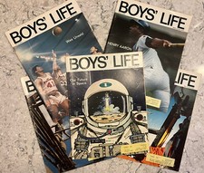 Vtg Lot of 5 BOYS' LIFE 1972 Magazines Includes Hank Aaron & Wes Unseld Covers.