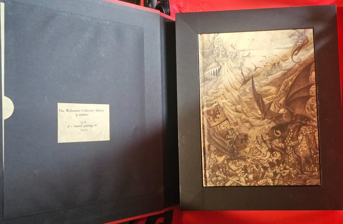 Warhammer Fantasy - Collectors Rule Book 7th Edition 1212/4000
