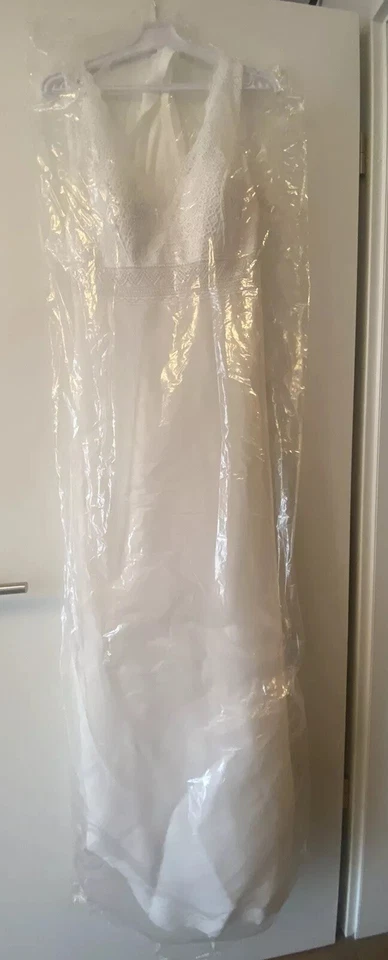 Brautkleid Bianco Evento Hochzeitskleid Creme Weiß mit Bolero Komplett Neu - Bild 3 von 4