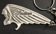 INDIAN MOTORCYCLE CLASSIC FACTORY DEALERSHIP BADGE KEY CHAIN  BOTTLE OPENER  