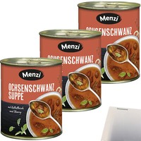 Menzi Ochsenschwanz Suppe 3Er Pack 3X800Ml Dose Usy Block
