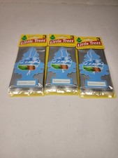 Little Trees Summer Linen Hanging Air Freshener 3 Pack 9 Total