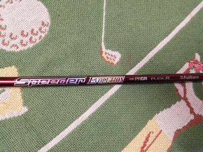 New PRGR RS Red Driver (10.5*)/ Fujikura Speeder Evolution shaft