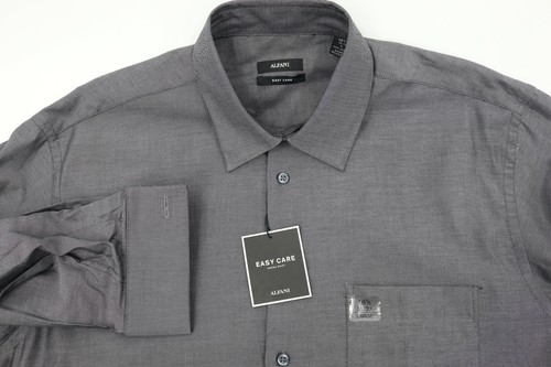 long sleeve gray dress shirt 