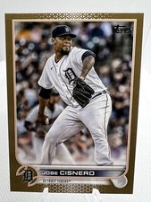 2022 Topps Update JOSE CISNERO Gold Parallel /2022 #US31 - Detroit Tigers