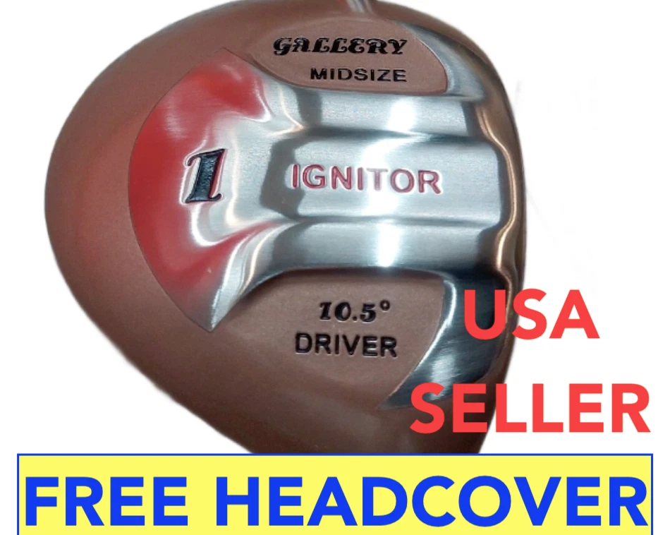 🔥10.5° Encendedor Mini Driver Tamaño + HC CUSTOM PICK FLEX & GRIP RH LH Nuevo en Envoltura⛳ Foto 3 de 4