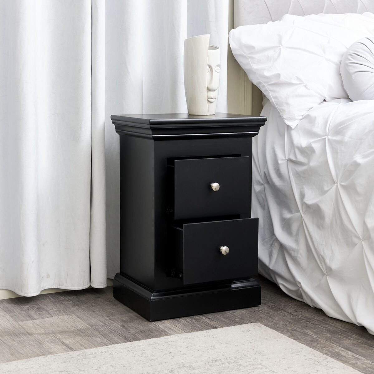 Small space nightstand deals