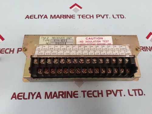 Terasaki Electric EIN-631 TM-2 Receiver Unit - Picture 2 of 5